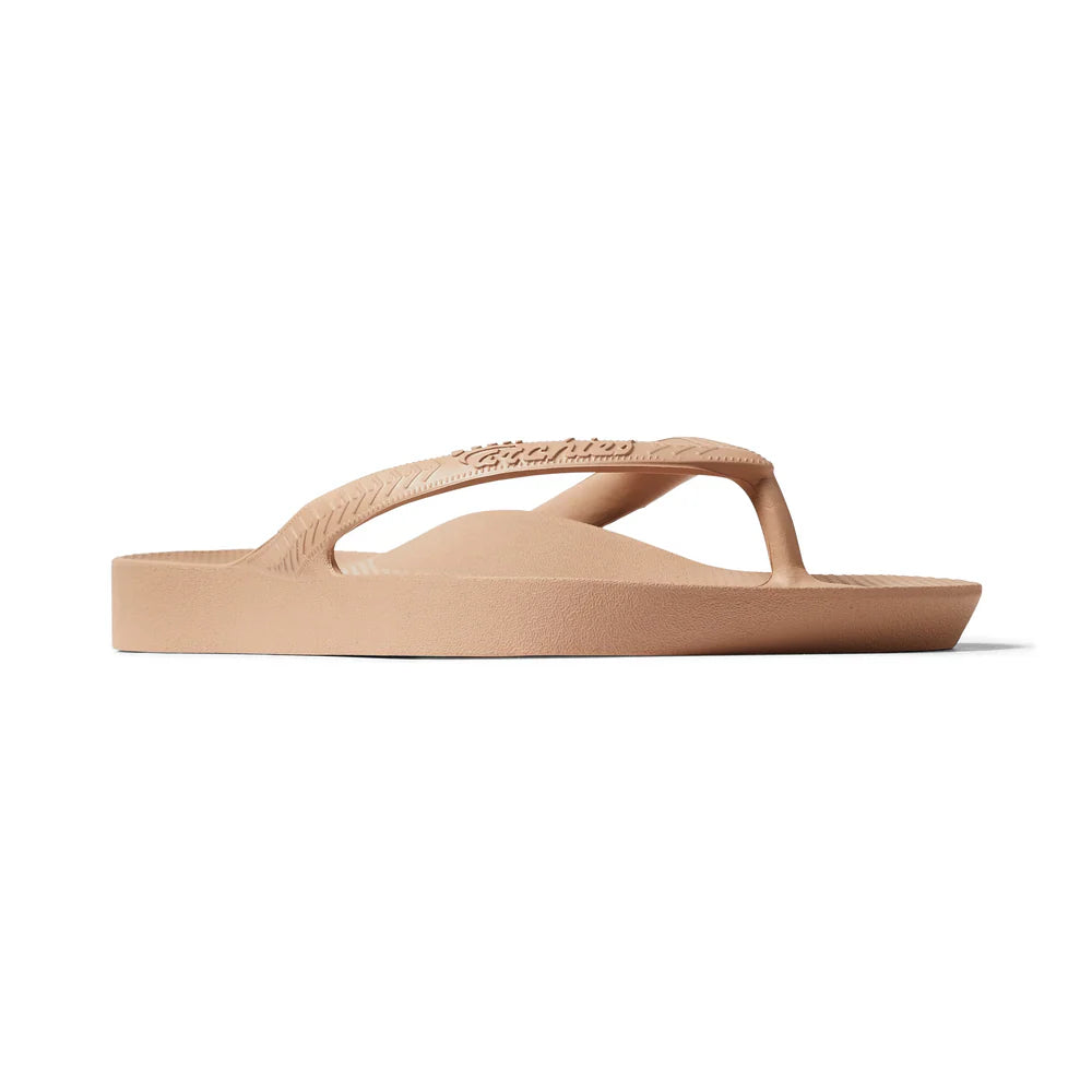 Slippers Met Voetbed | Tan