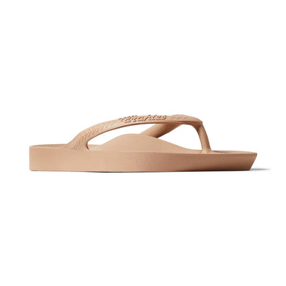 Slippers Met Voetbed | Tan