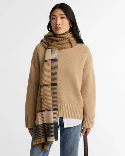 Barbour Dames | Blair Tartan Scarf Birchwood - Colorie the Hague