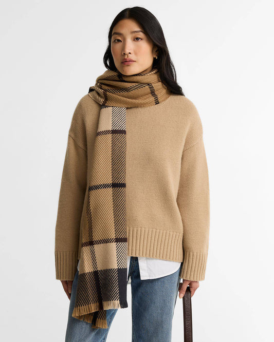 Barbour Dames | Blair Tartan Scarf Birchwood - Colorie the Hague