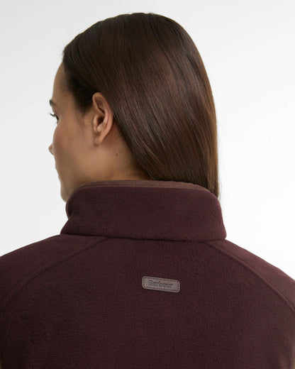 Barbour Dames | Country Colton Fleece Gilet | Fig - Colorie the Hague