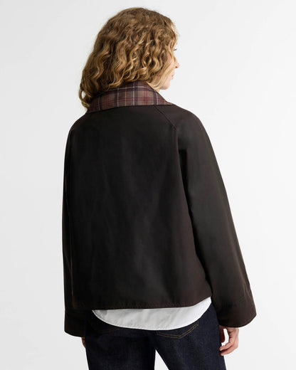 Barbour Dames | Icons Tartan Collar Spey Waxed Jacket - Colorie the Hague