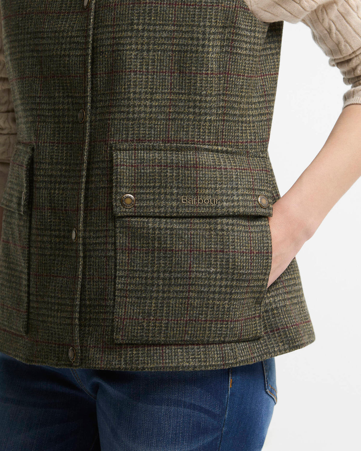 Barbour Dames | Joyce Wool Gilet - Colorie the Hague