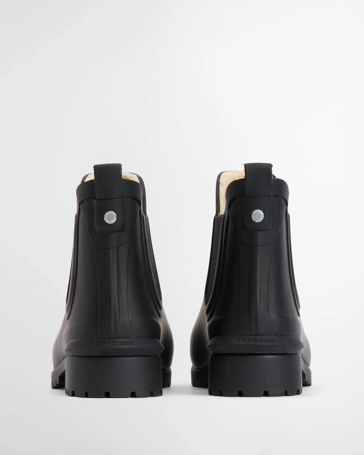 Barbour Dames | Kirkton Ankle Wellingtons | Black On Black - Colorie the Hague