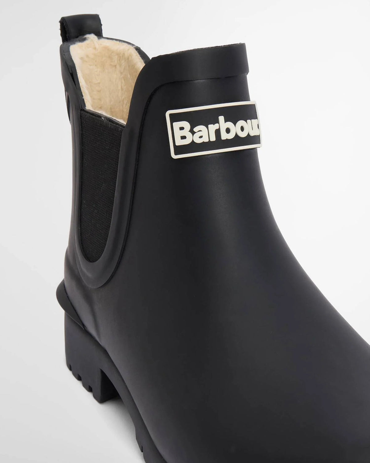 Barbour Dames | Kirkton Ankle Wellingtons | Black On Black - Colorie the Hague
