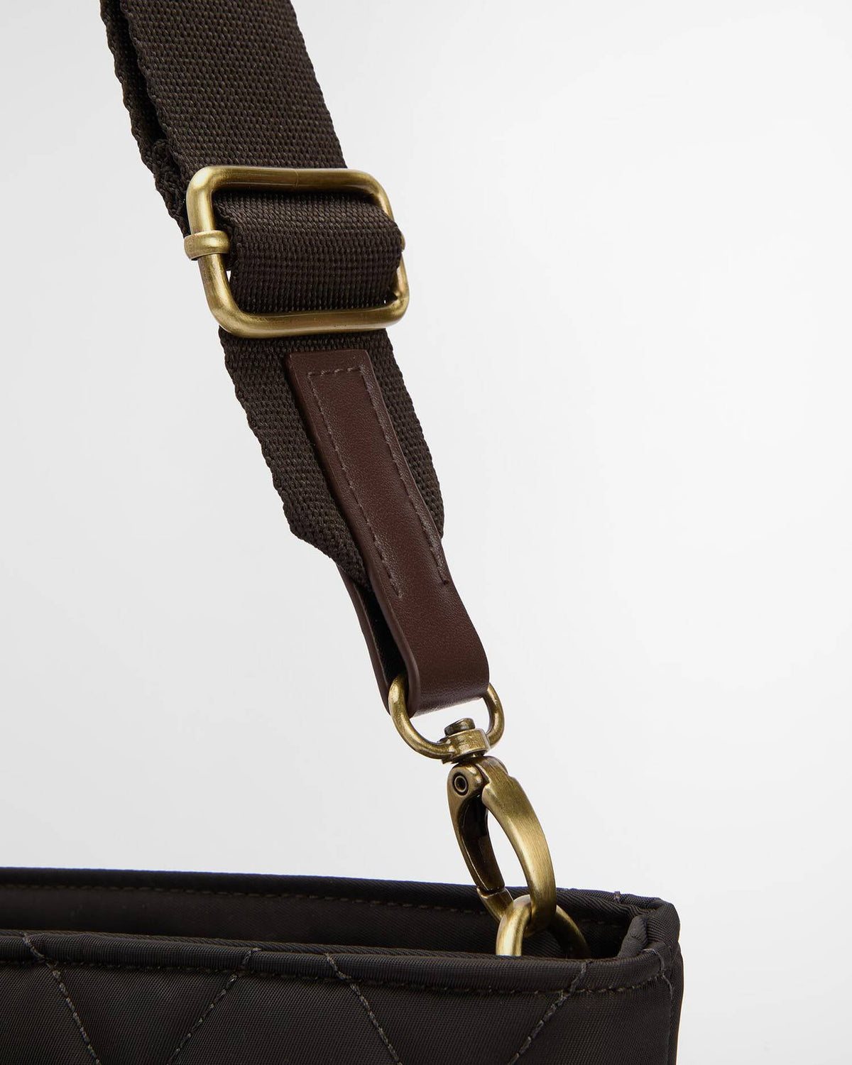 Barbour Dames | Quilted Mini Tote Bag | Olive - Colorie the Hague