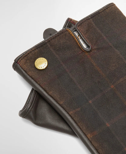 Barbour Dames | Scarlet Tartan Gloves - Colorie the Hague