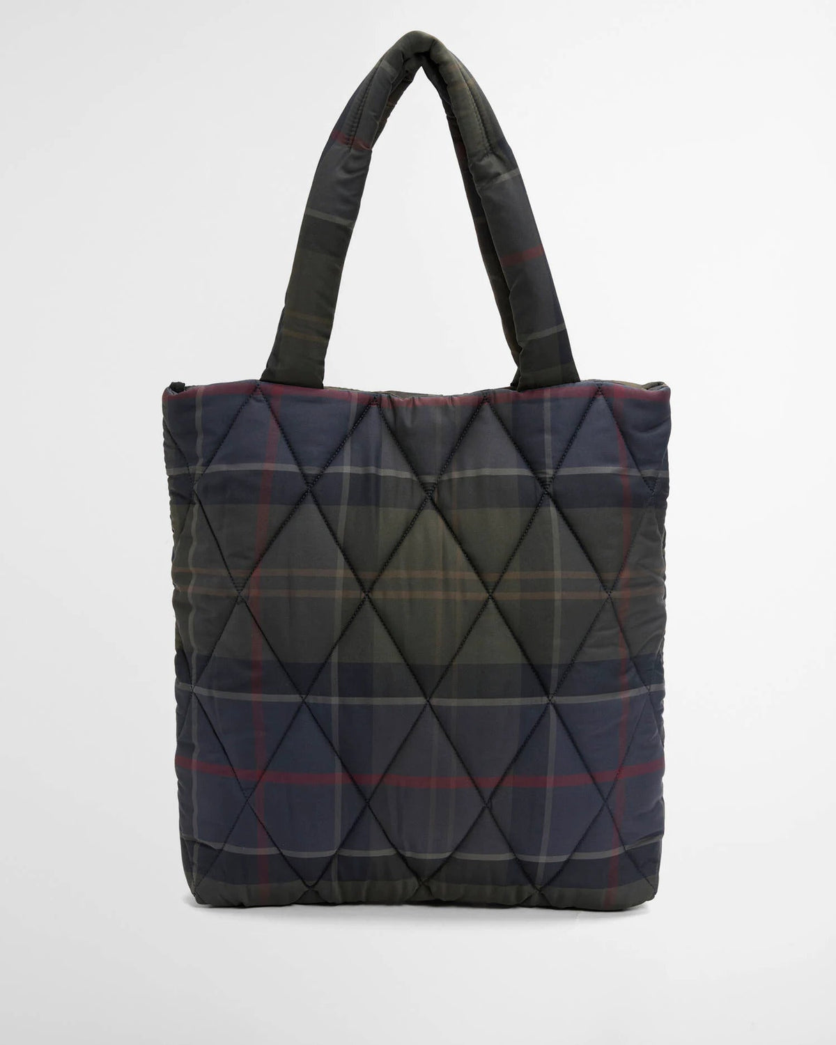 Barbour Dames | Tartan Arlene Quilted Tote Bag - Colorie the Hague