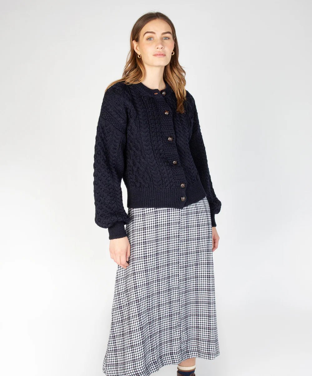 Clover Cropped | Ierse Wollen Vest - Colorie the Hague