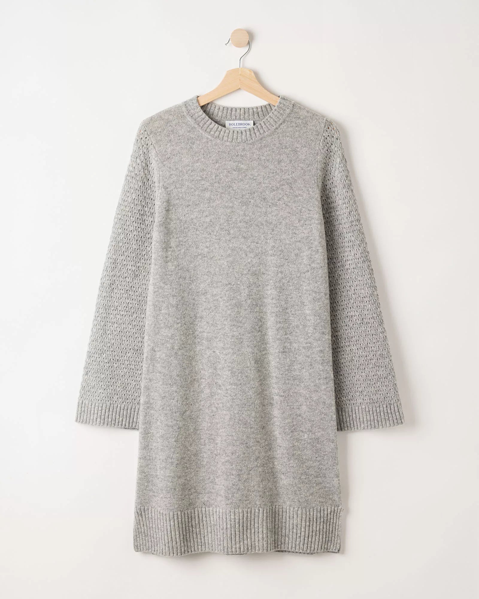 Gebreide Jurk | Svea | Grey - Colorie the Hague