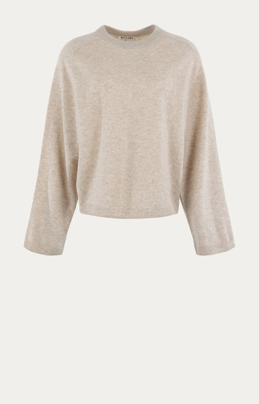 Kasjmier Trui | Chryse | Sand Solid - Colorie the Hague