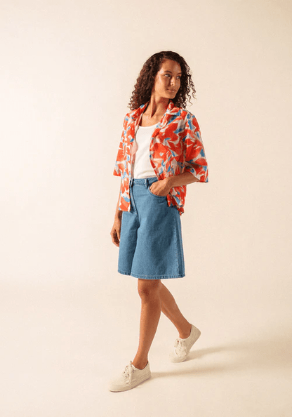 Katoenen Blouse | Alice - Colorie the Hague