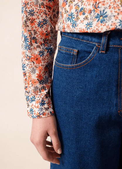 Katoenen Blouse | Fanny Cap West - Colorie the Hague