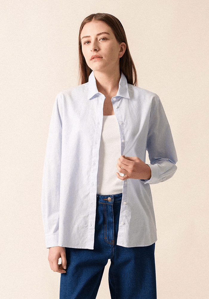 Katoenen Blouse | Lena - Colorie the Hague