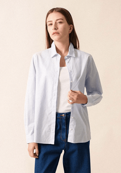 Katoenen Blouse | Lena - Colorie the Hague
