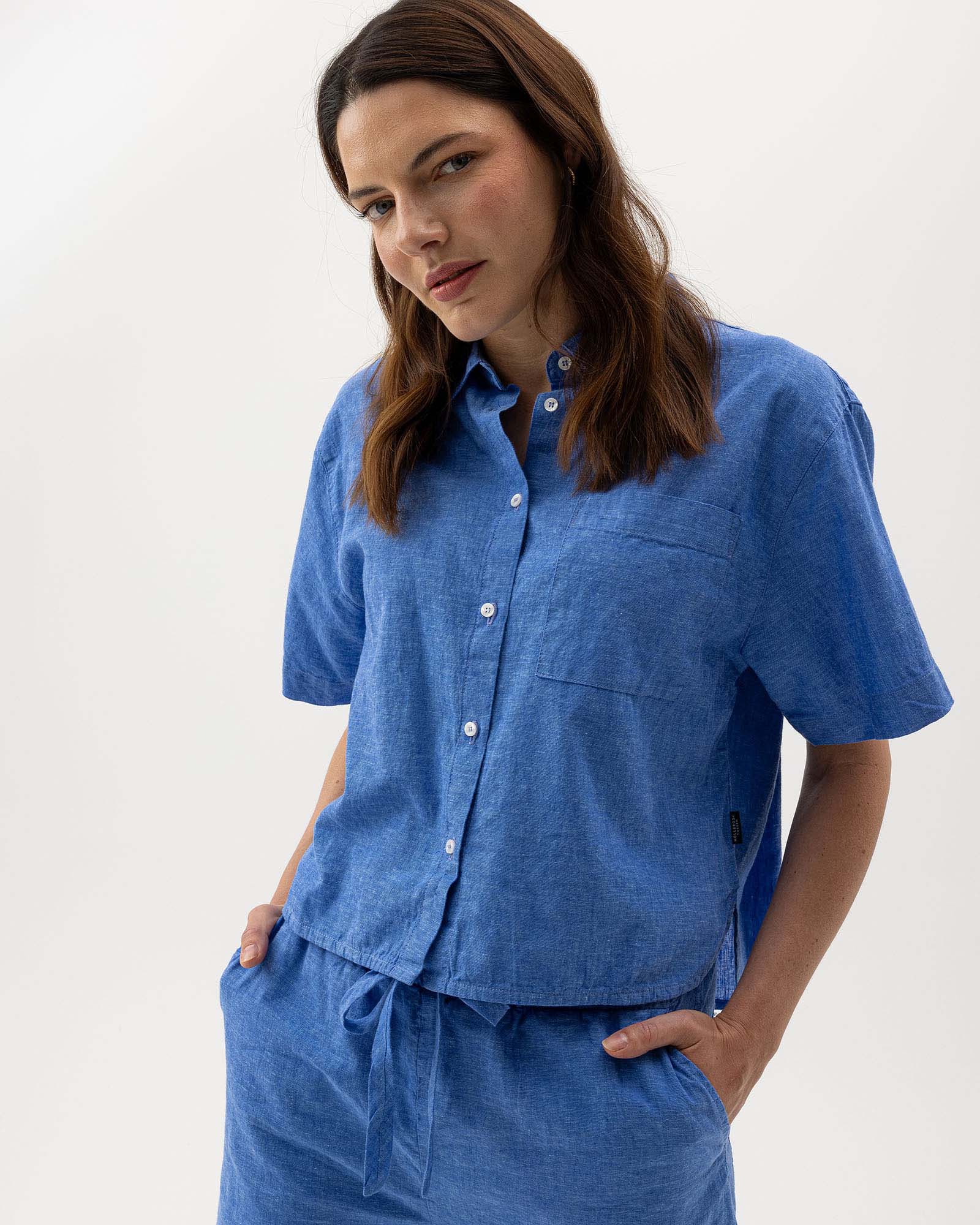Katoenen Blouse | Lydia - Colorie the Hague