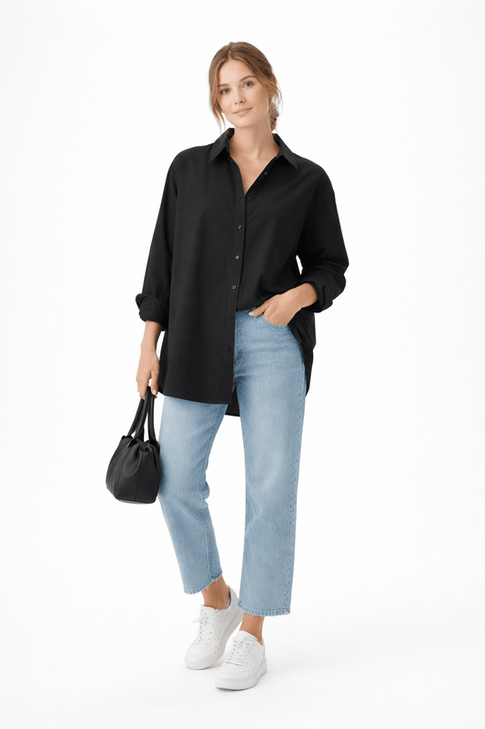 Katoenen Blouse | Micaela - Colorie the Hague