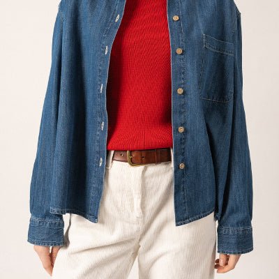 Katoenen Blouse | Tea ML - Colorie the Hague