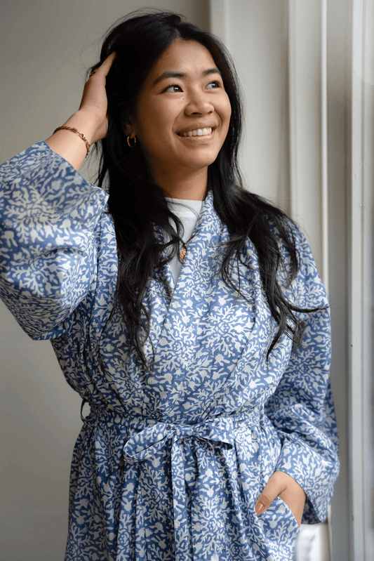 Katoenen Kimono | Veda - Colorie