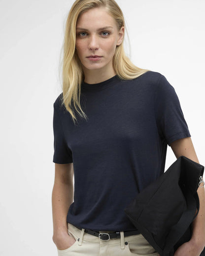 Katoenen Shirt | Navy - Colorie the Hague