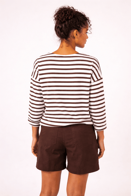 Katoenen Streepjes Shirt | Minquiers Drop - Colorie the Hague