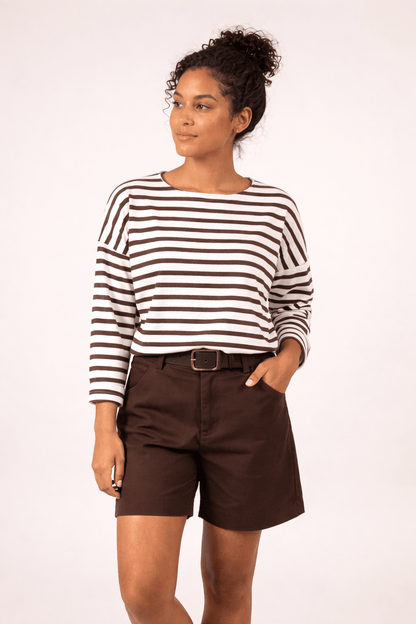 Katoenen Streepjes Shirt | Minquiers Drop - Colorie the Hague