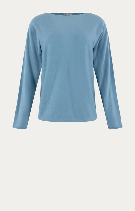 Katoenen Top | Judith | Misty Blue - Colorie the Hague