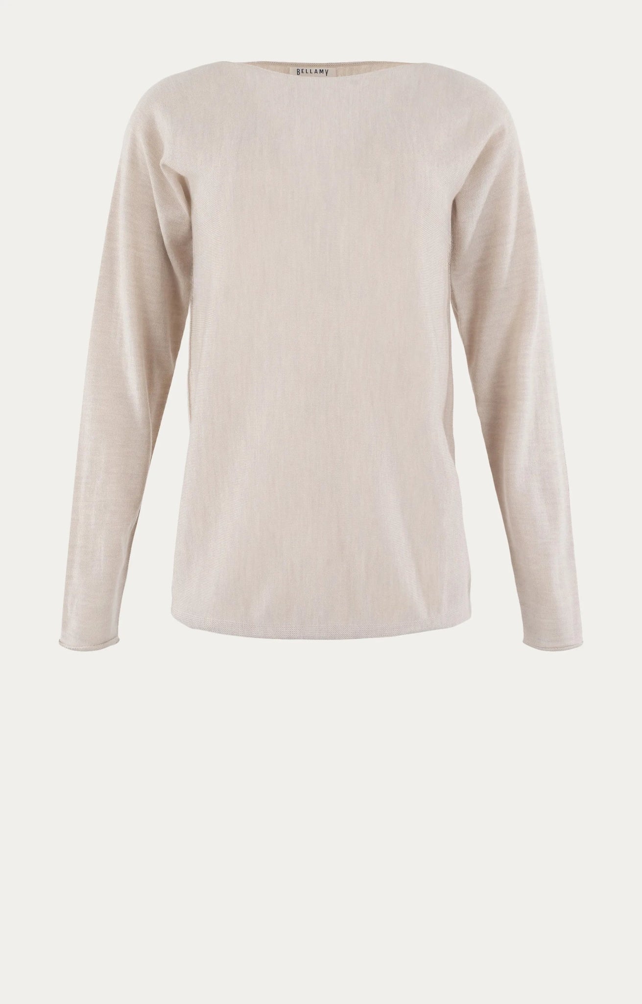 Katoenen Top | Judith | Sand Solid - Colorie the Hague