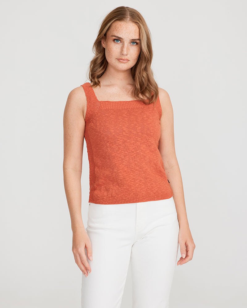Katoenen Top | Lynn - Colorie the Hague
