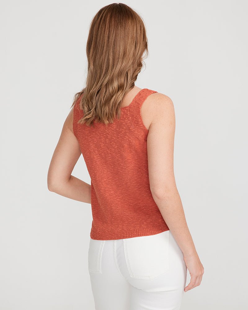 Katoenen Top | Lynn - Colorie the Hague
