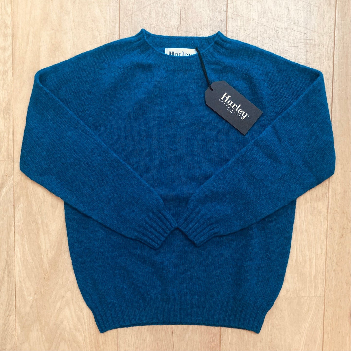 Lamswollen Trui | Gemêleerd | Neptune - Colorie the Hague