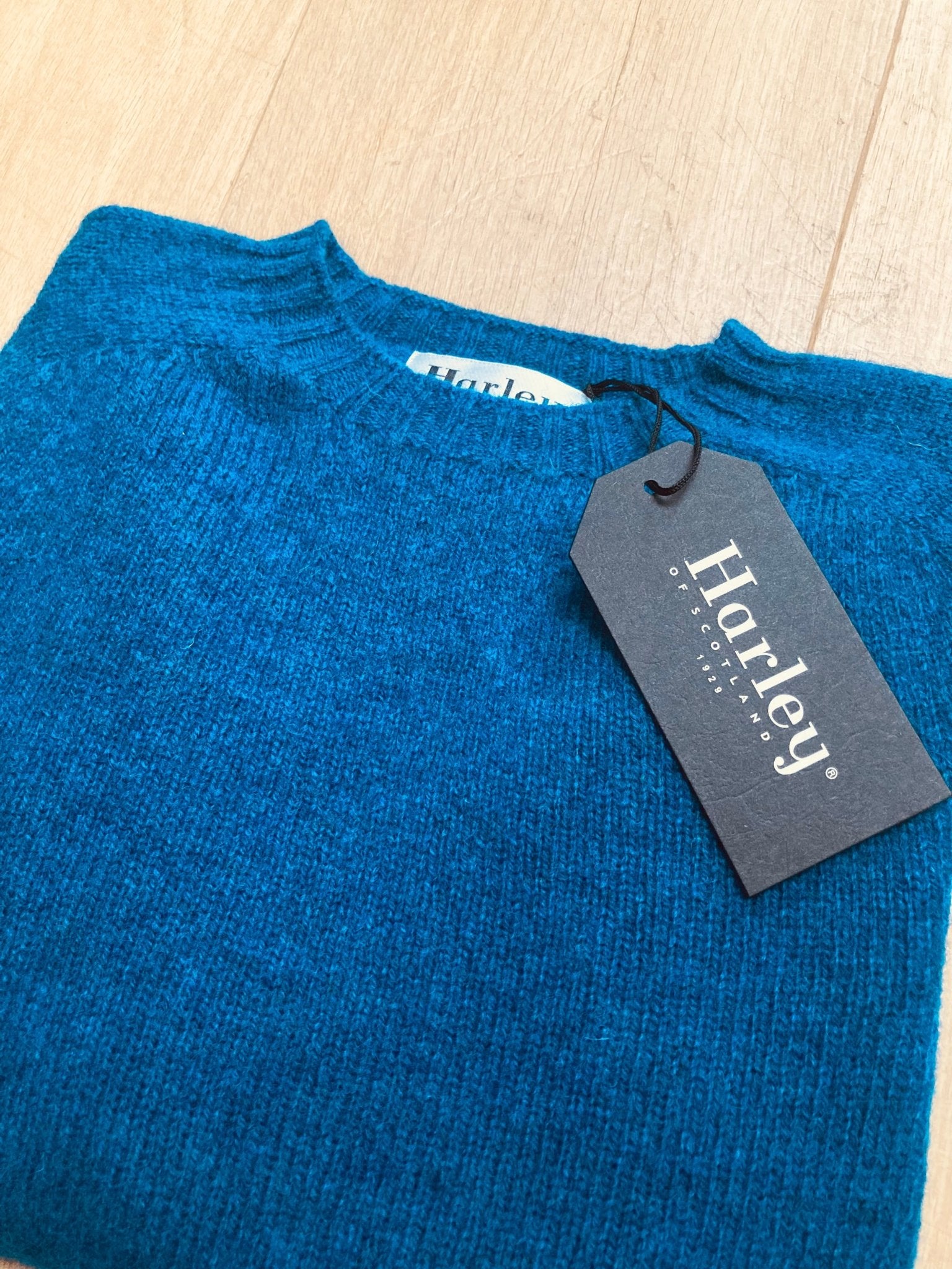 Lamswollen Trui | Gemêleerd | Neptune - Colorie the Hague