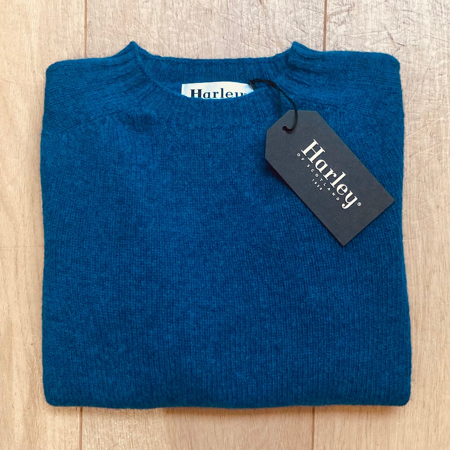 Lamswollen Trui | Gemêleerd | Neptune - Colorie the Hague