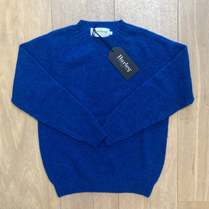 Lamswollen Trui | Gemêleerd | Sapphire - Colorie the Hague