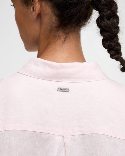 Linnen Blouse | Roze - Colorie the Hague