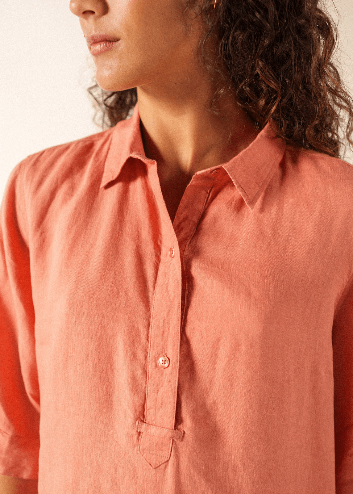 Linnen Jurk | Leonie - Colorie the Hague