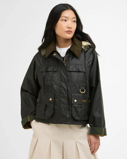 Lisa Wax Jacket | Fern - Colorie the Hague