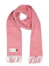 Merino Wollen Sjaal | Roze - Colorie the Hague