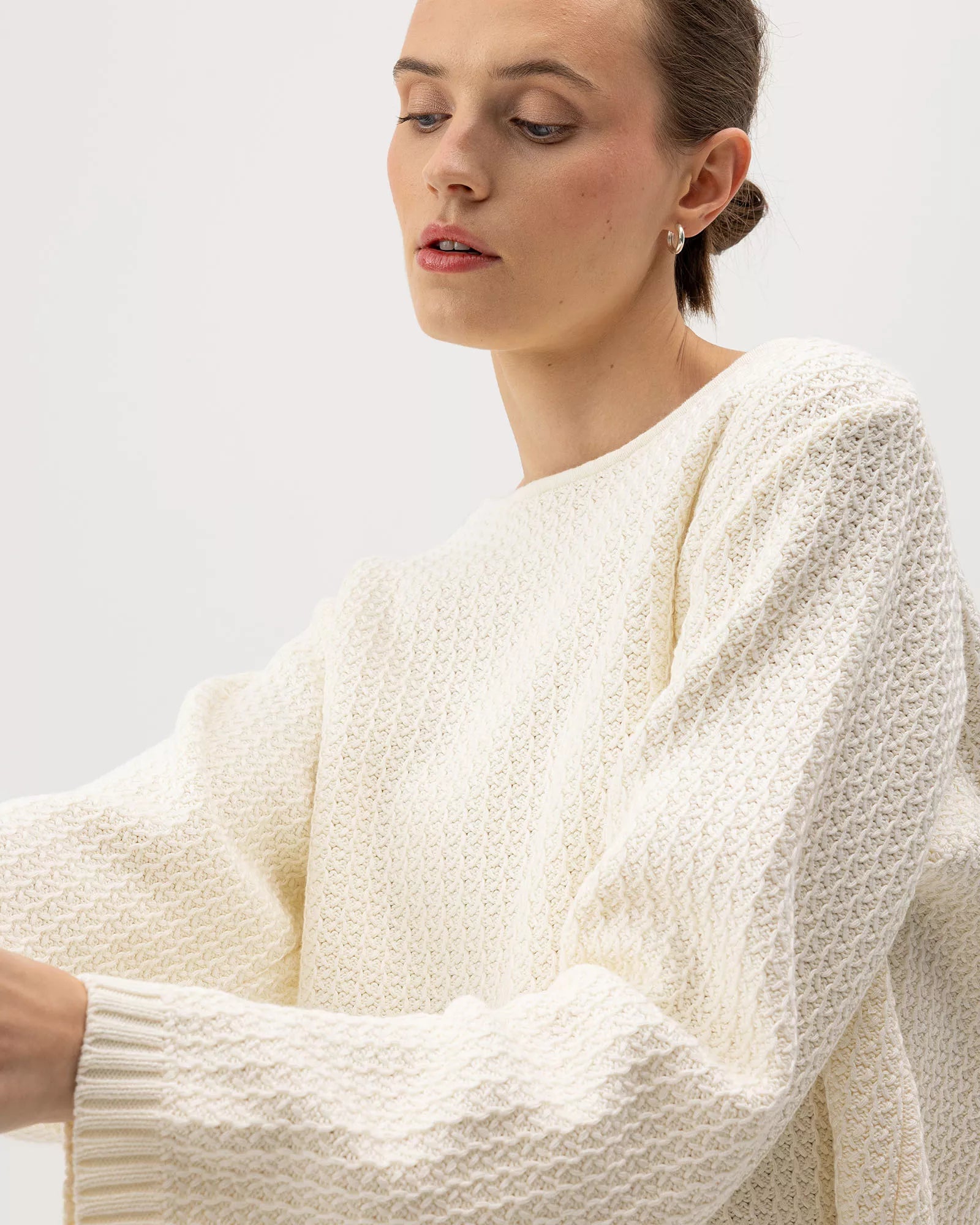 Nora Crew Dames | Holebrook Sweden | Off White - Colorie the Hague