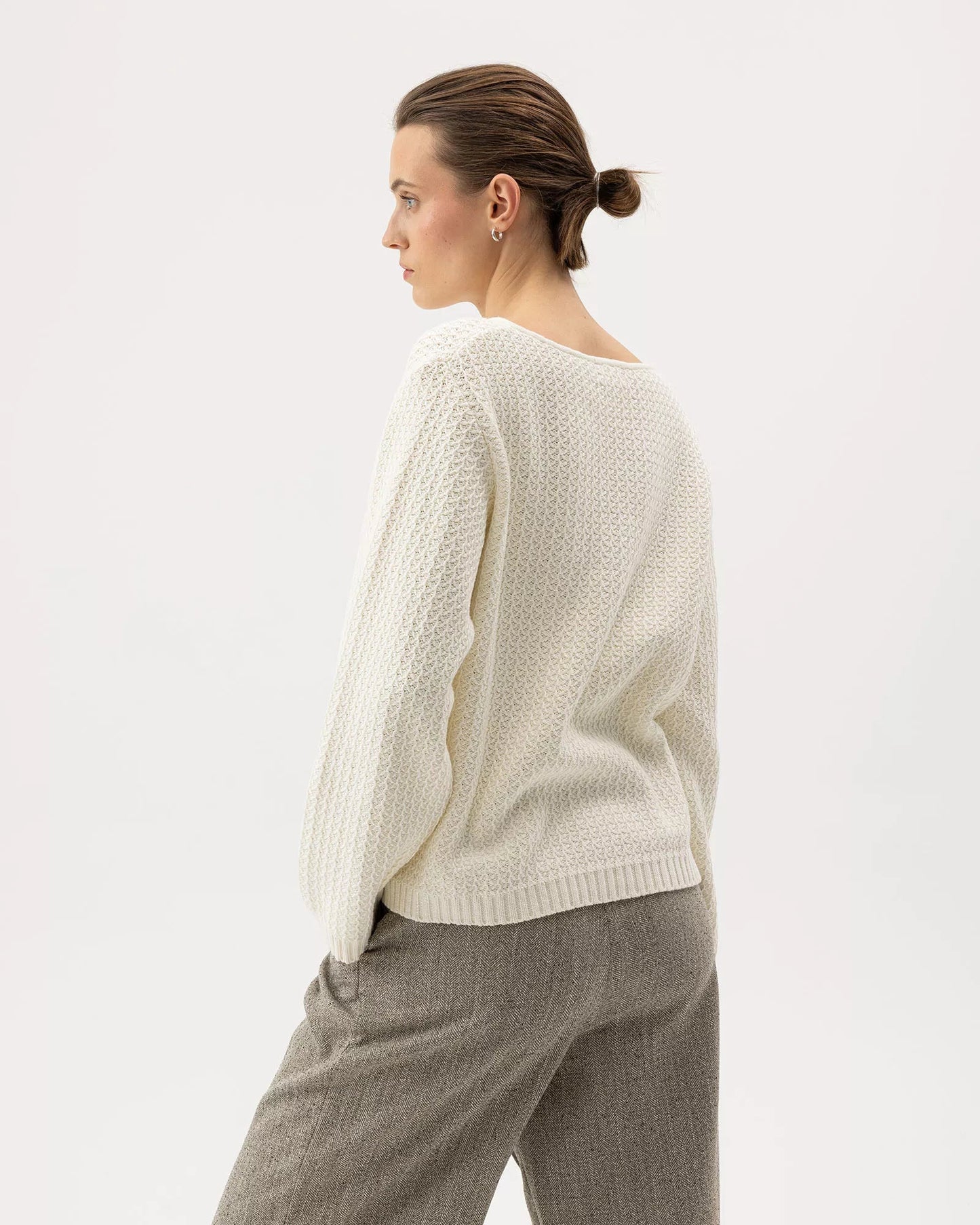 Nora Crew Dames | Holebrook Sweden | Off White - Colorie the Hague