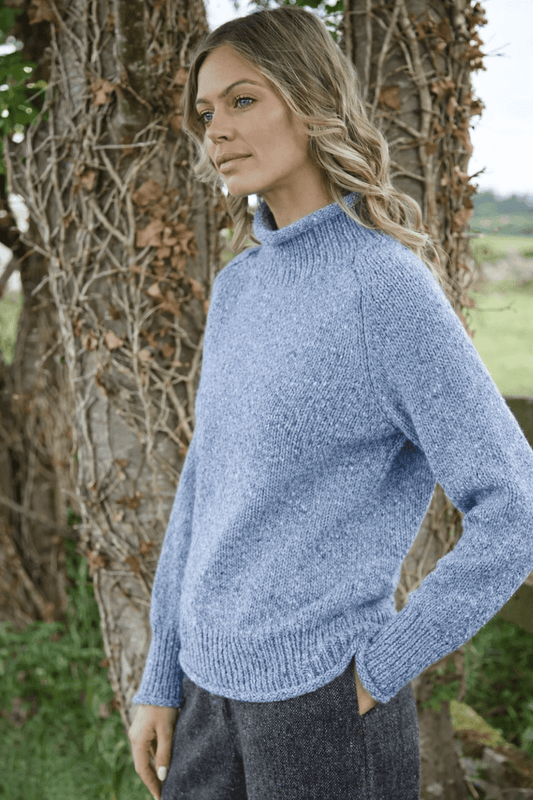 Saddle Shoulder | Sky Blue - Colorie the Hague