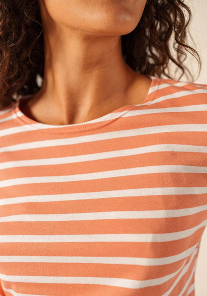 Saint James Dames - Galathee | Bretonse Streep Shirt met 3/4 Mouw - Colorie the Hague