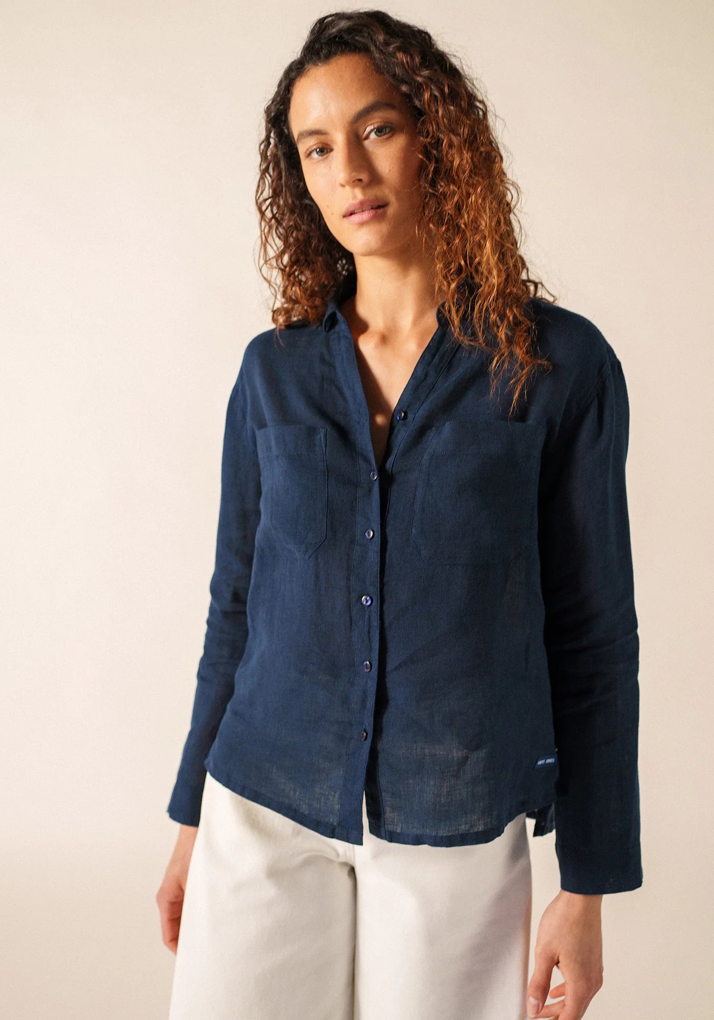 Saint James Dames | Linnen Blouse | Charlene - Colorie the Hague