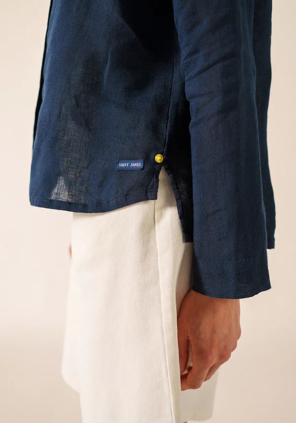 Saint James Dames | Linnen Blouse | Charlene - Colorie the Hague