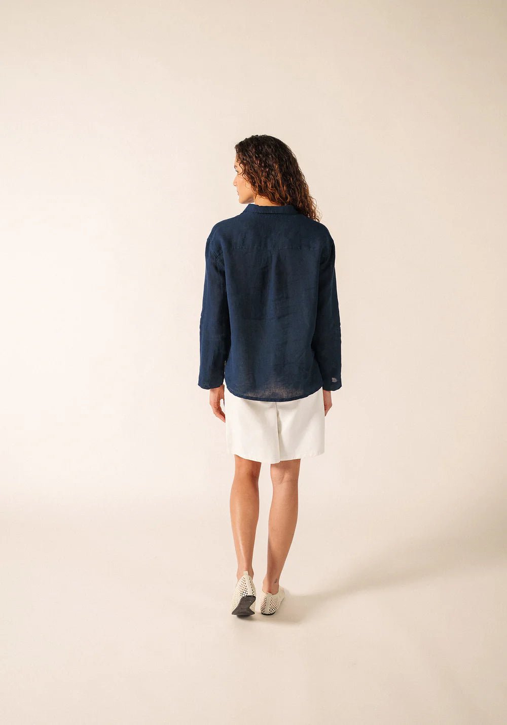 Saint James Dames | Linnen Blouse | Charlene - Colorie the Hague