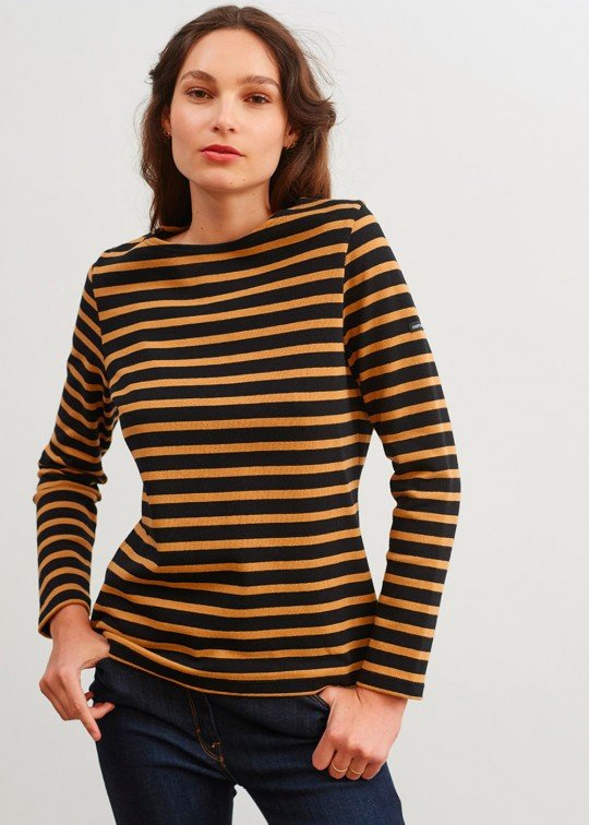 Saint James Dames - Meridame | Bretonse Streep Shirt van Stevig Katoen - Colorie the Hague