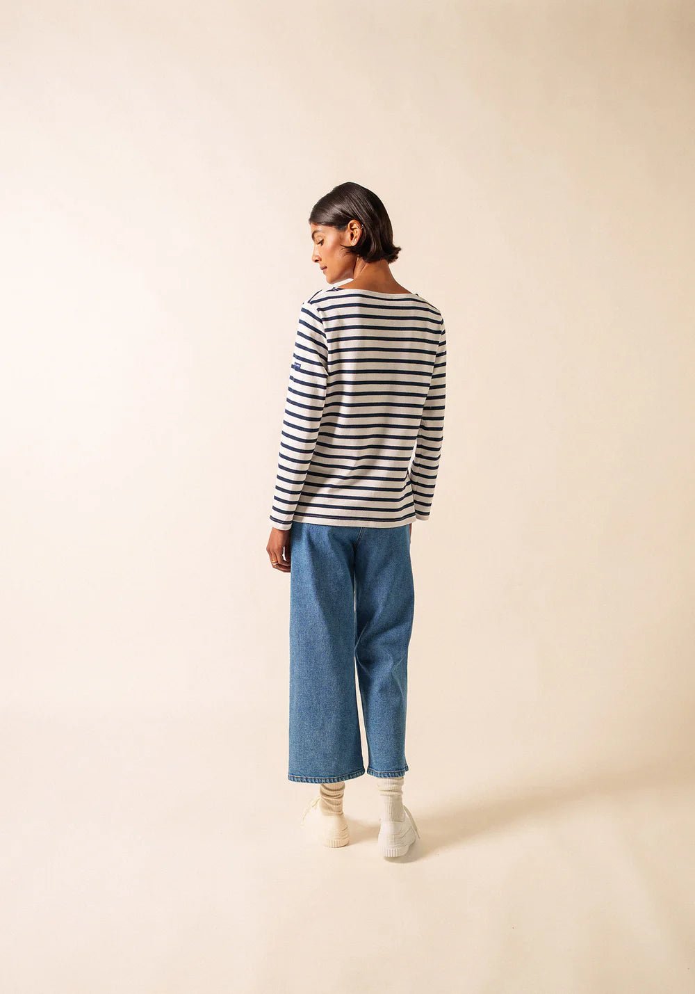 Saint James Dames - Meridame | Bretonse Streep Shirt van Stevig Katoen - Colorie the Hague
