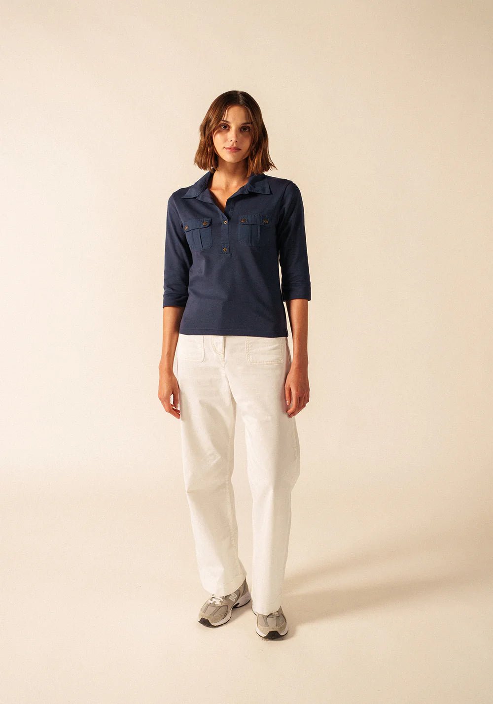Saint James Dames | Oléron | Katoenen Polo - Colorie the Hague