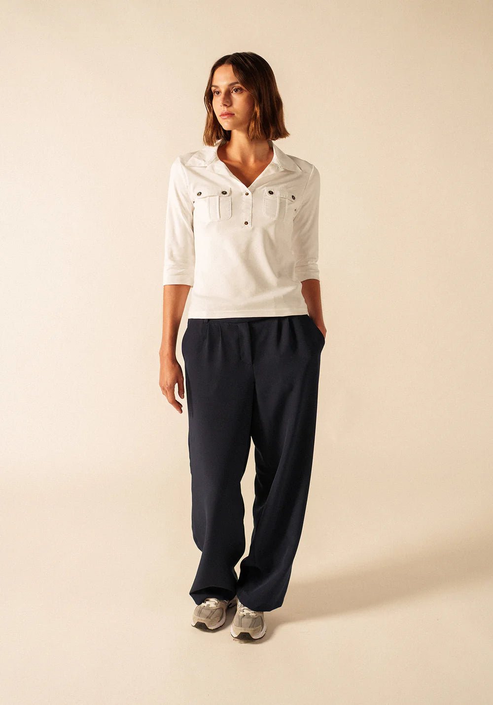 Saint James Dames | Oléron | Katoenen Polo - Colorie the Hague