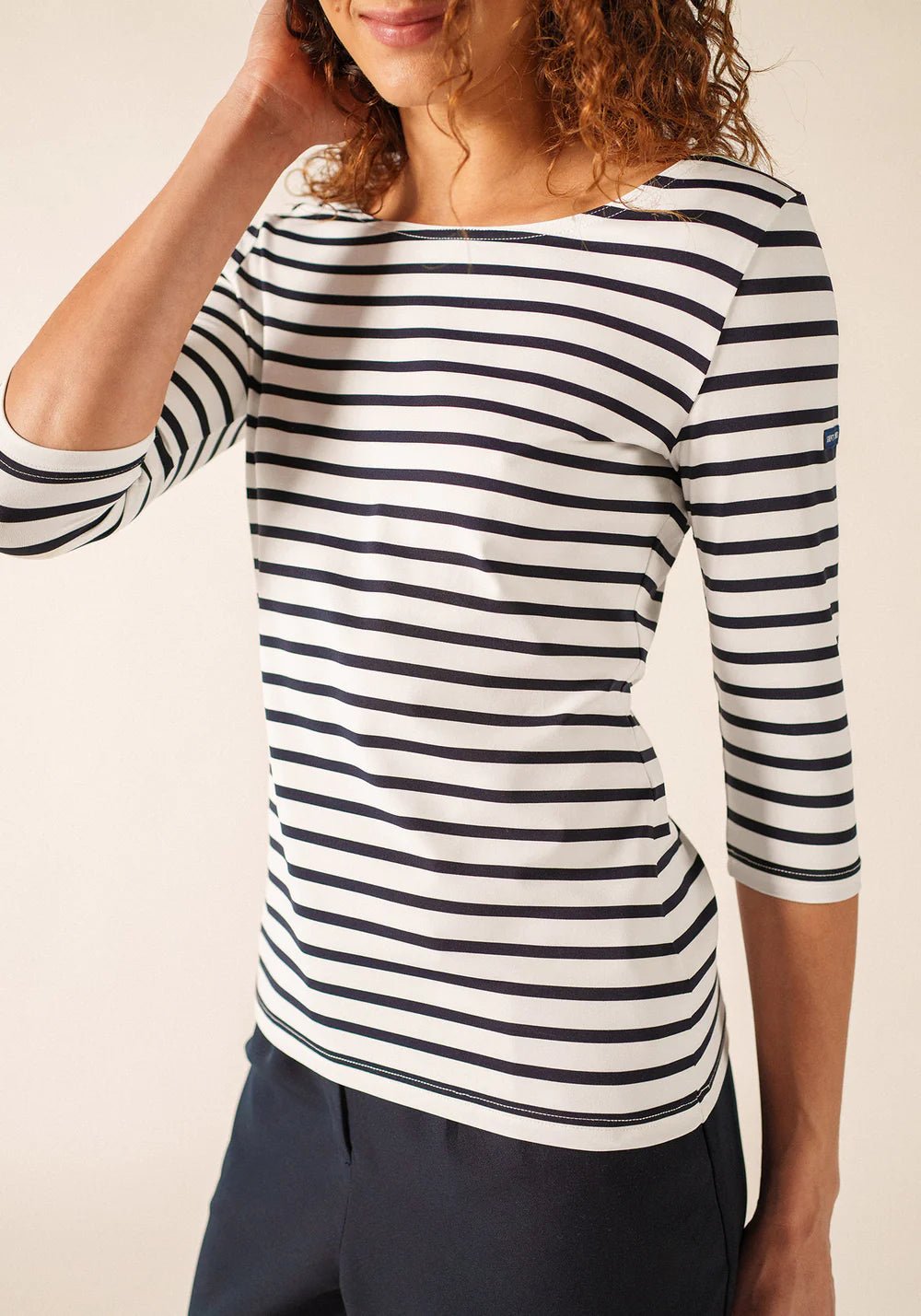Saint James Dames | Saint James Garde - Côte | Bretonse Streep Shirt - Colorie the Hague